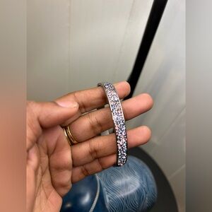 JMC stainless steel bundle Necklace N initial 925 silver